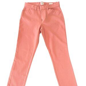 Stylish GAP women’s tailored pants in a soft coral color, Size 2